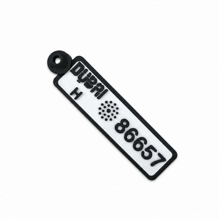 UAE plate keychains